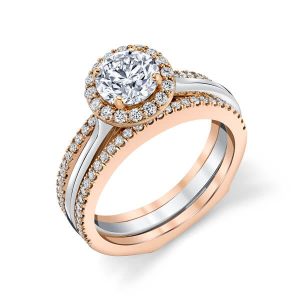 Cornelis Hollander wedding ring and engagement ring pairing