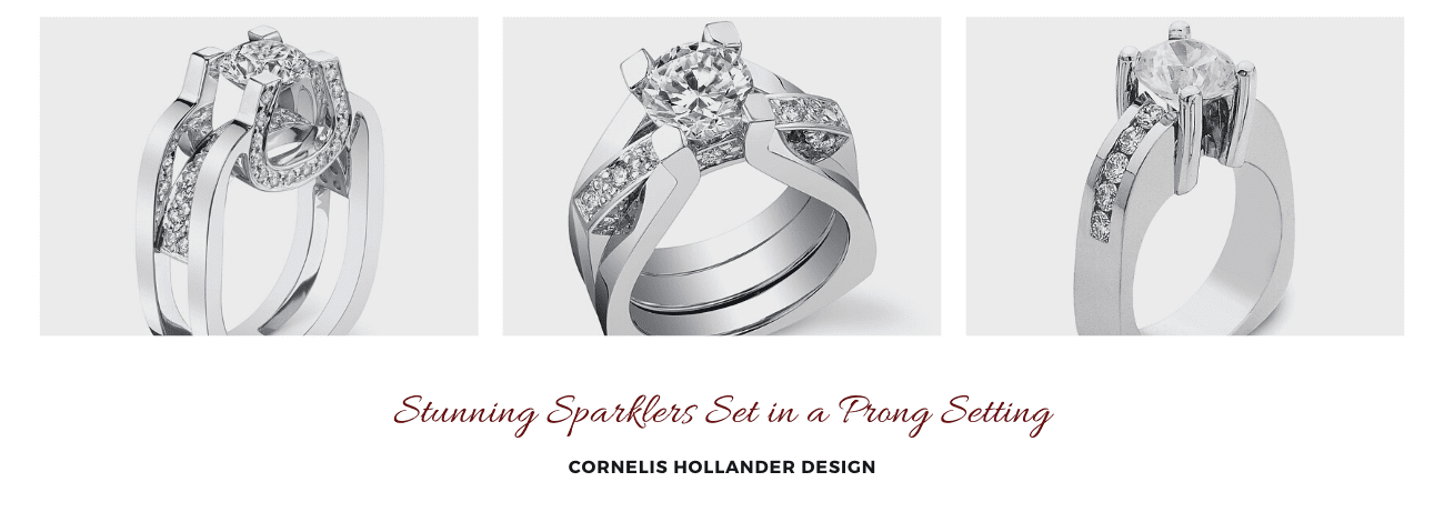 Stunning Sparklers Set in a Prong Setting