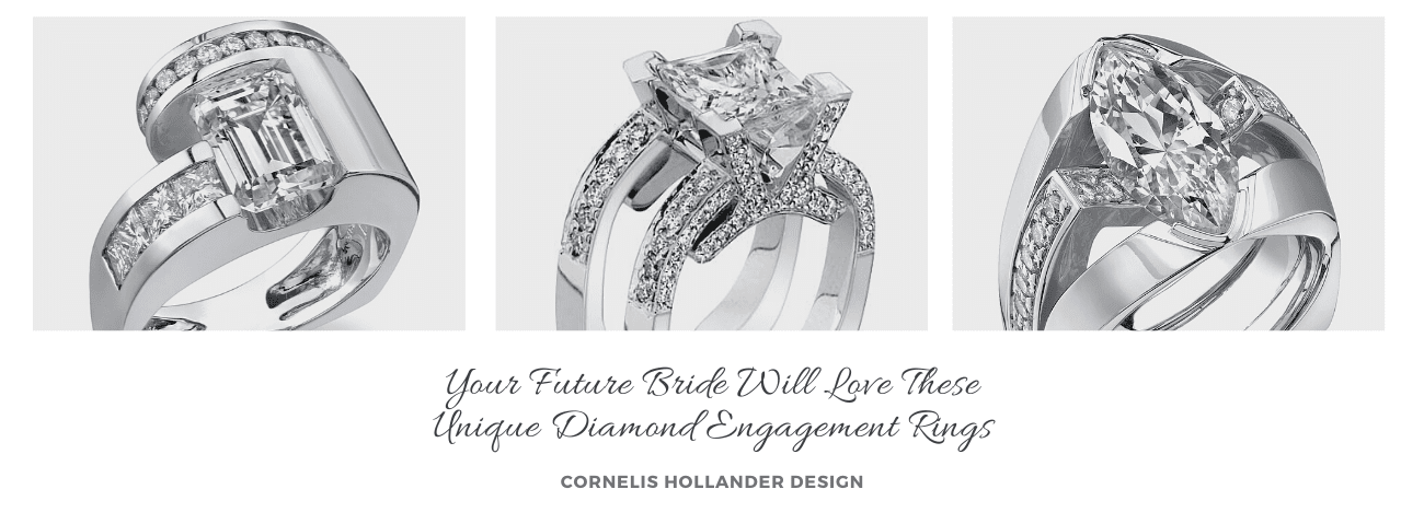 Your Future Bride Will Love These Unique Diamond Engagement Rings