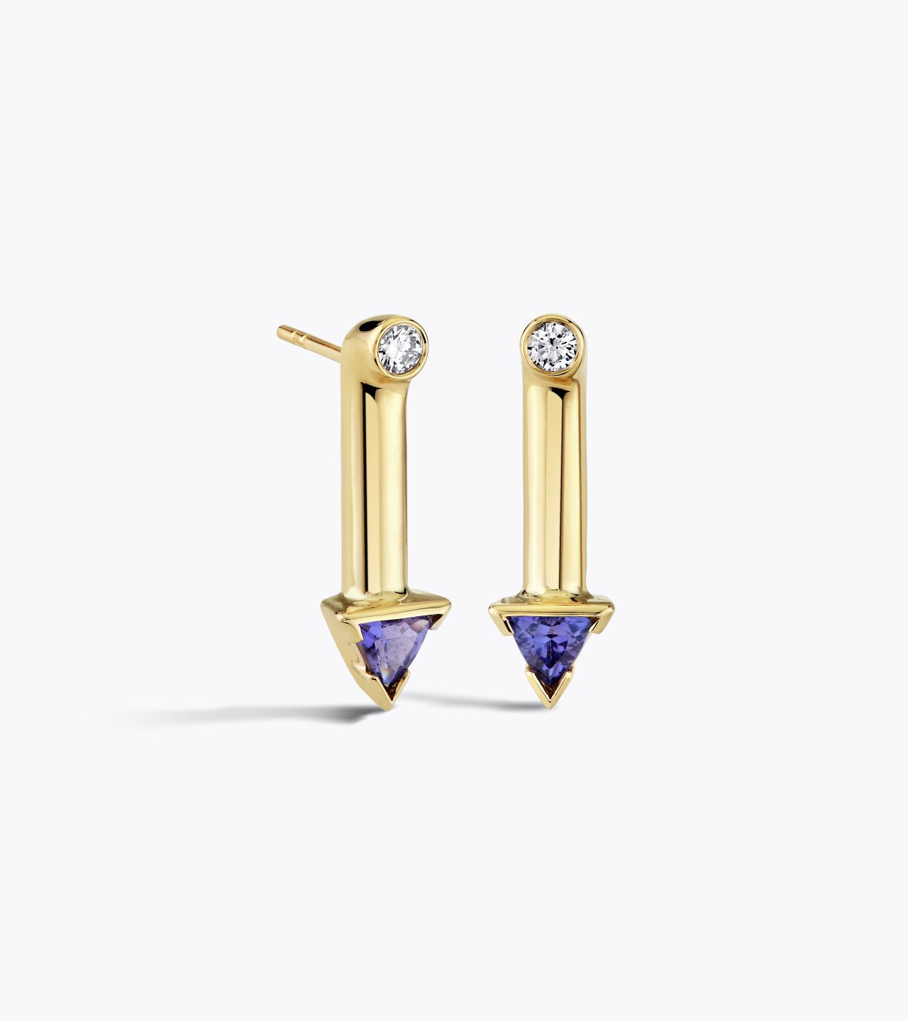 [STONE HENgE] 23FW新作☆14K Gold☆One-touch Earrings Designer fashion, Seoul-fully created | W Concept